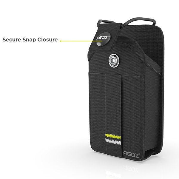 Rugged BaoFeng BF-F8HP Case with Snap Closure