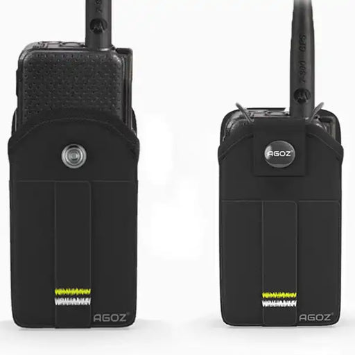 Rugged Motorola APX 3000 Radio Holster with Snap Closure