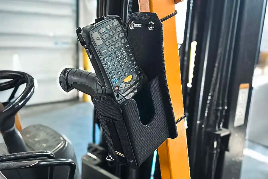 Mountable Zebra Scanner Holster for Forklift