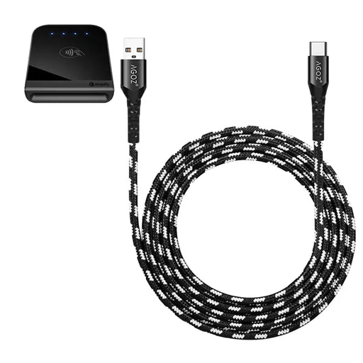 USB-C Cable Fast Charger for Shopify Tap & Chip Card Reader