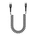 Coiled USB-C Fast Charging Cable for Zebra TC73 Scanner