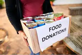 local support - food donations