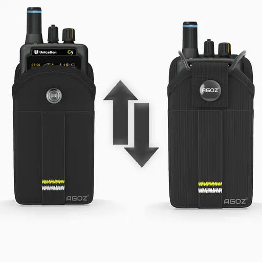 Heavy-Duty Unication G2 Voice Pager Case with Snap Closure