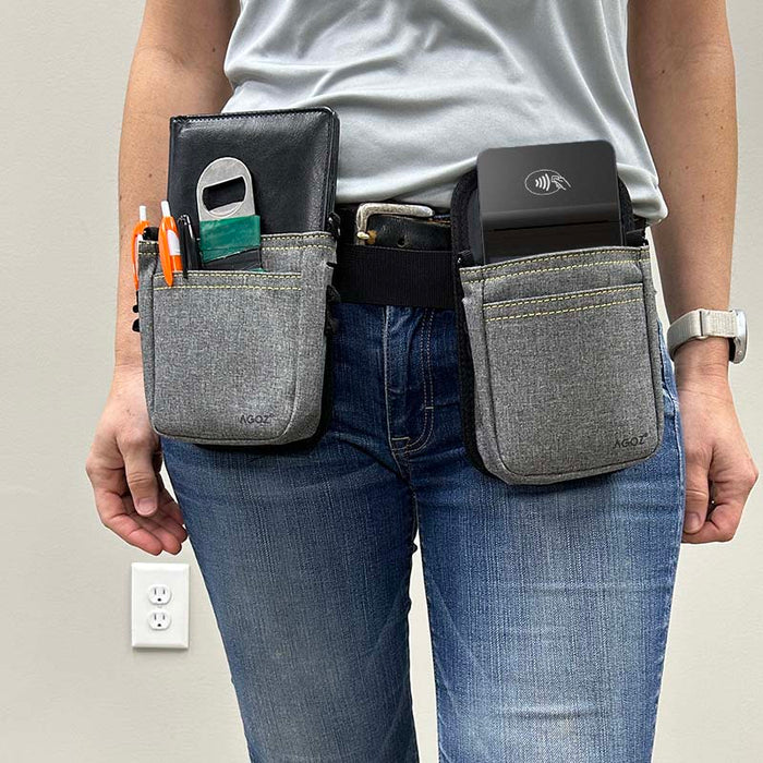 Double Pouch Waistbelt for Adyen Mobile POS