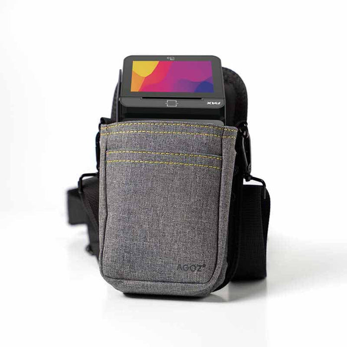 Durable PAX A8700 Holster with Sling/Waistbelt