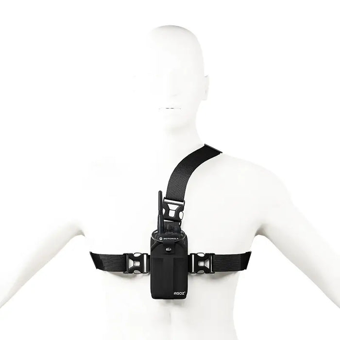 Chest Harness Holster for Motorola CP185 Two-Way Radio