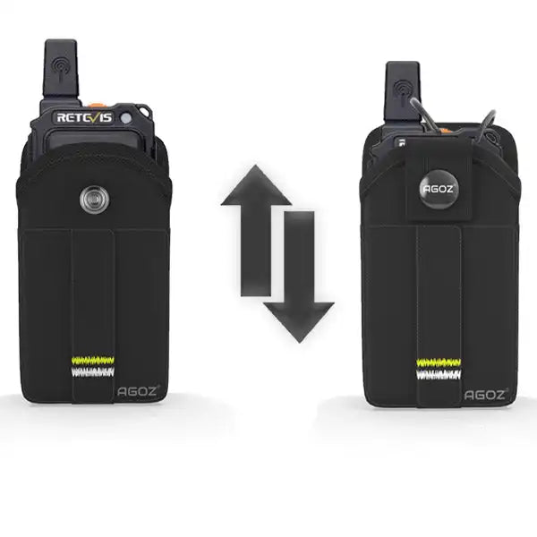 Durable Retevis RT27 Two-Way Radio Case with Snap Closure