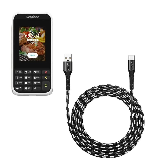 Cable USB-C Cargador Rápido para Verifone e280