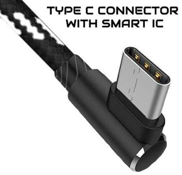 90 Degree USB-C Cable Charger for Verifone e285