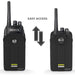 Rugged Retevis RT68 & RT668 Two Way Radio Case with Belt Clip