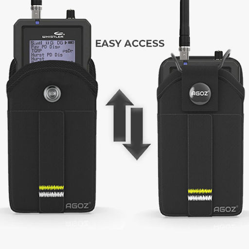 Rugged Whistler TRX-1 Scanner Case with Snap Closure